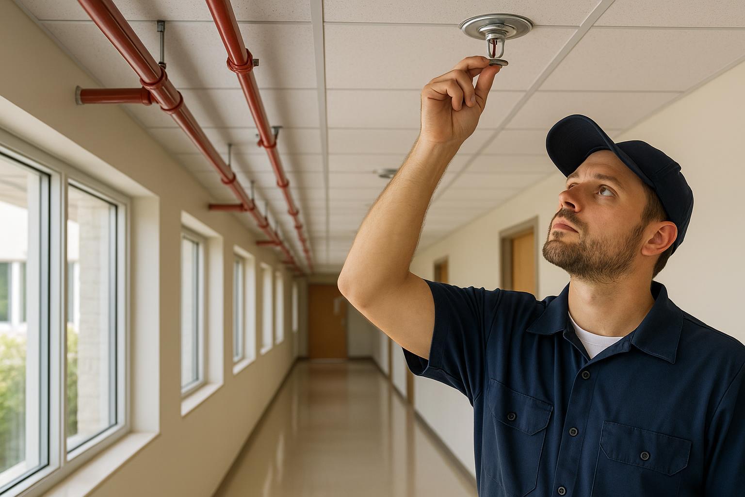 How can I prepare for a monthly fire sprinkler inspection in my ...